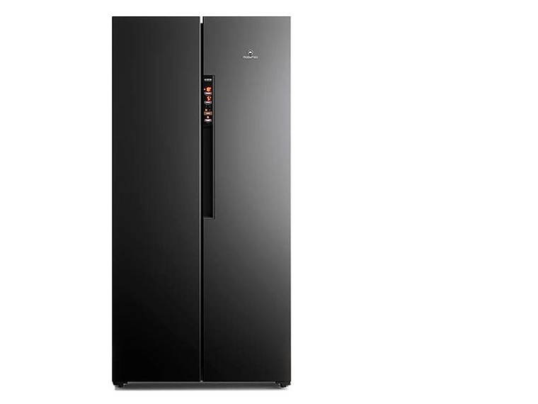REFRIGERADOR SIDE BY SIDE MADEMSA MAS430B 426L NO FROST GRAFITO 1