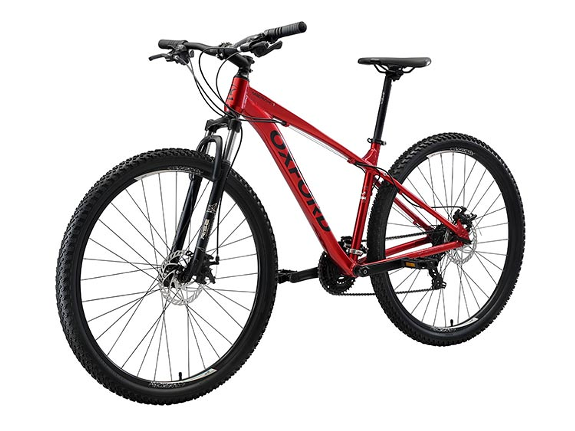 BICICLETA MTB OXFORD MERAK 1 ARO 29 ROJO/NEGRO 2