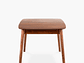 MESA COMEDOR FORM DESIGN EXTENSIBLE MONTREUX NOGAL MADERA - Miniatura 2