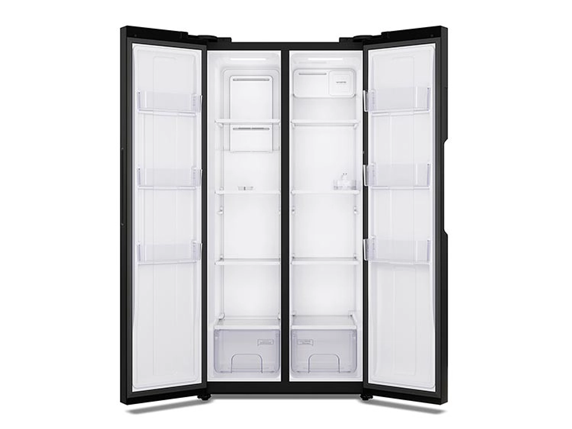 REFRIGERADOR SIDE BY SIDE MADEMSA MAS430B 426L NO FROST GRAFITO 2