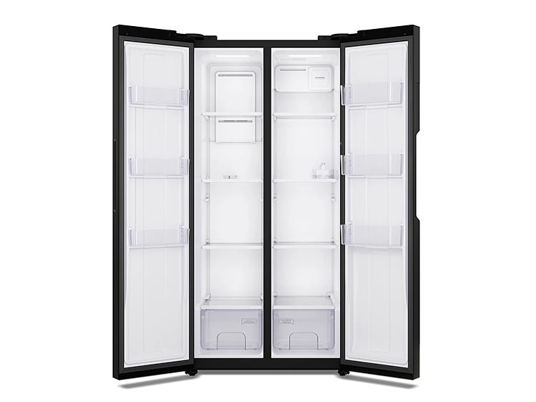 REFRIGERADOR SIDE BY SIDE MADEMSA MAS430B 426L NO FROST GRAFITO 2