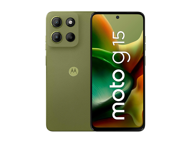 CELULAR MOTO G15 4GB 128GB ANDROID 15 6.7' VERDE 1