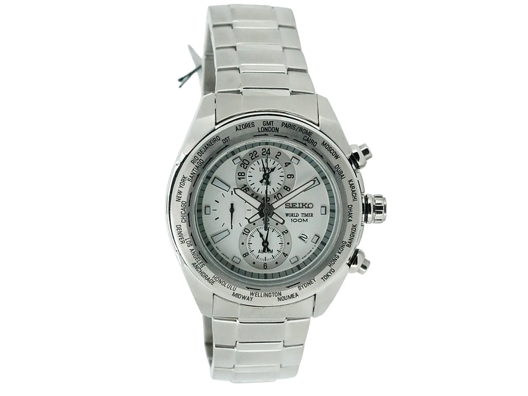 RELOJ DE PULSERA SEIKO SPL029P1 HOMBRE CRITERIA WORLDTIMER 1