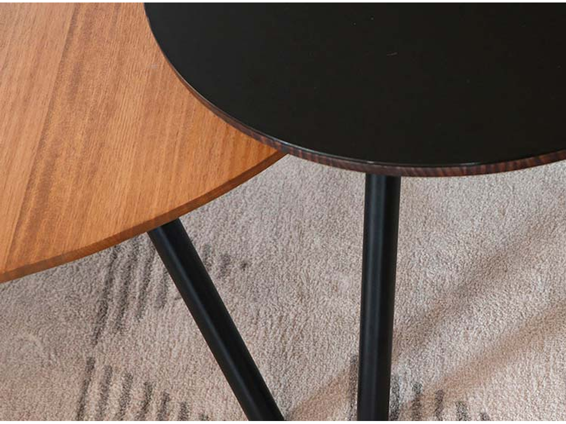 MESA DE CENTRO MEDULAR AULA NOGAL 2