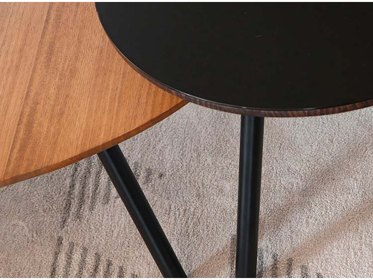 MESA DE CENTRO MEDULAR AULA NOGAL 2