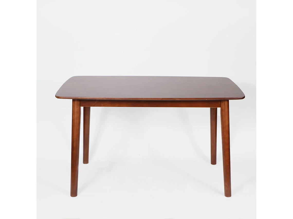 MESA COMEDOR NECTAR STRAUSS 160 X 90 CM MADERA CAUCHO 1