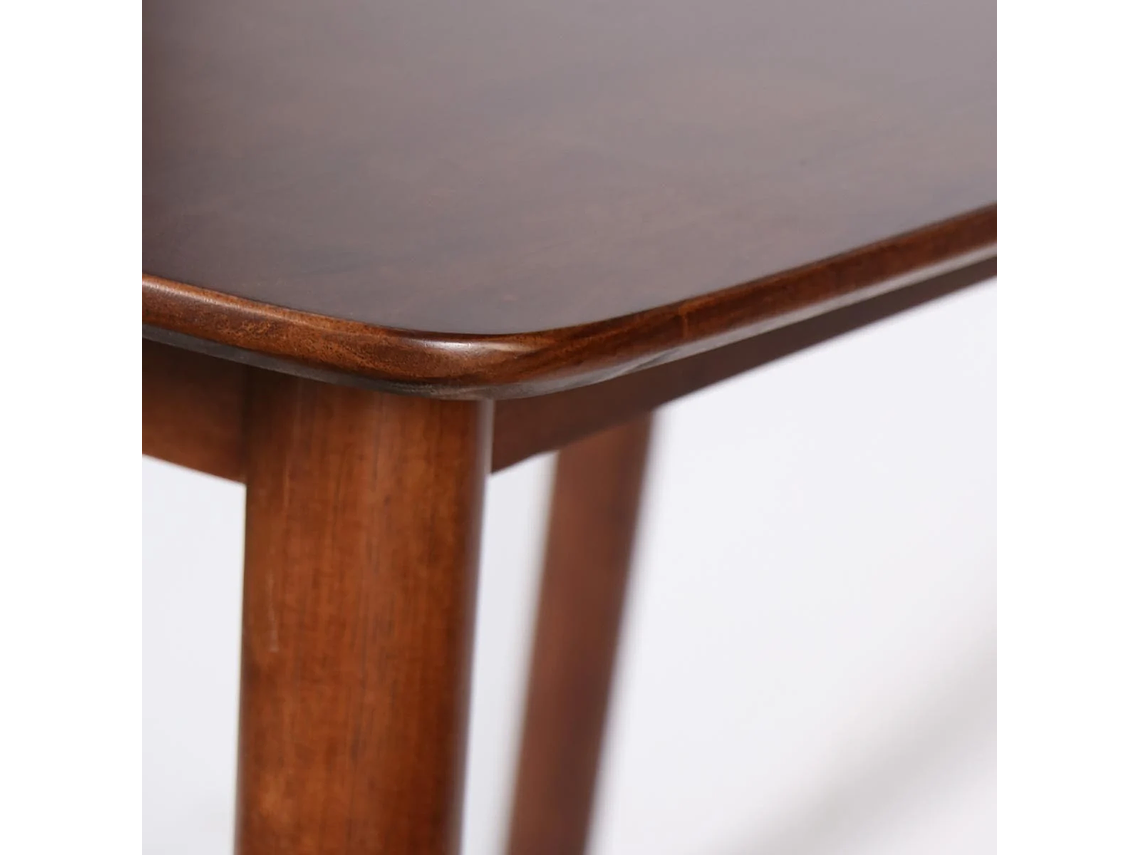 MESA COMEDOR NECTAR STRAUSS 160 X 90 CM MADERA CAUCHO 3