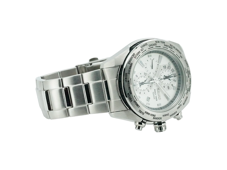 RELOJ DE PULSERA SEIKO SPL029P1 HOMBRE CRITERIA WORLDTIMER 4