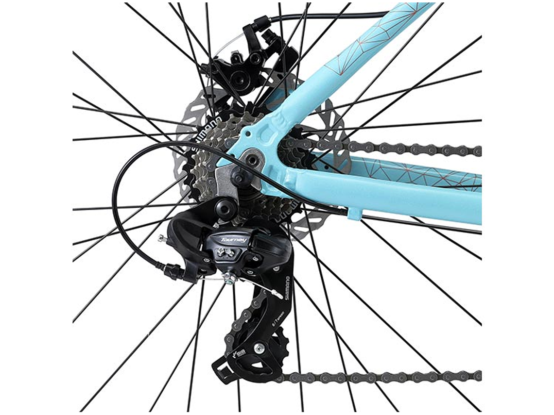 BICICLETA OXFORD 29 VENUS 1 21V  VERDE 4