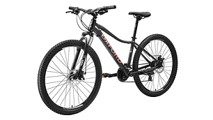 BICICLETA MTB OXFORD VENUS 1 ARO 27.5 NEGRO/CORAL