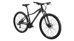 BICICLETA MTB OXFORD VENUS 1 ARO 27.5 NEGRO/CORAL
