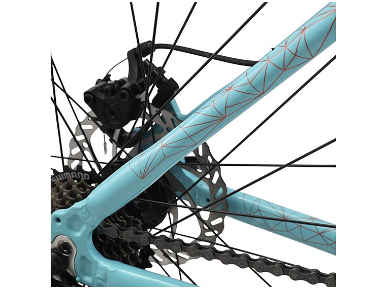 BICICLETA OXFORD 29 VENUS 1 21V  VERDE 6