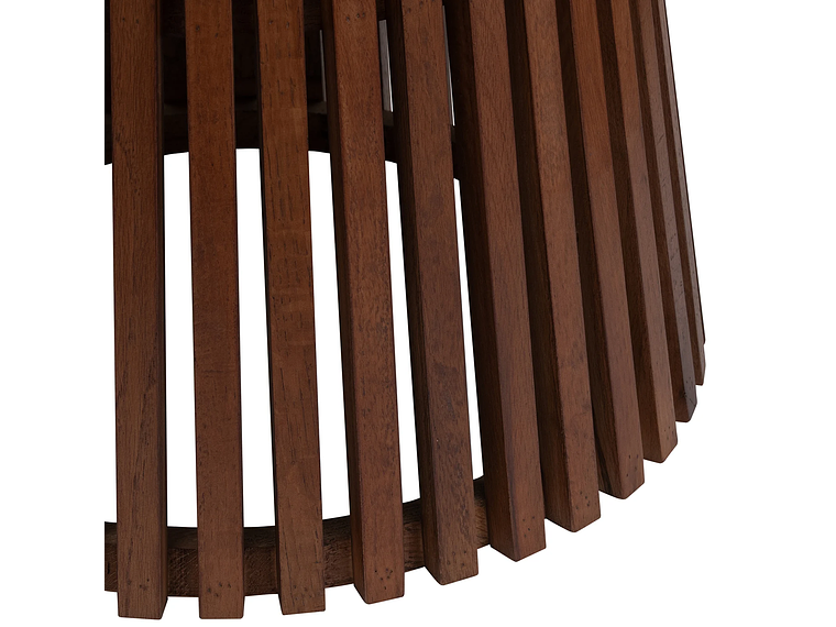 MESA COMEDOR MEYA MUEBLES REDONDA JAPANDI 4 PERSONAS MADERA 3