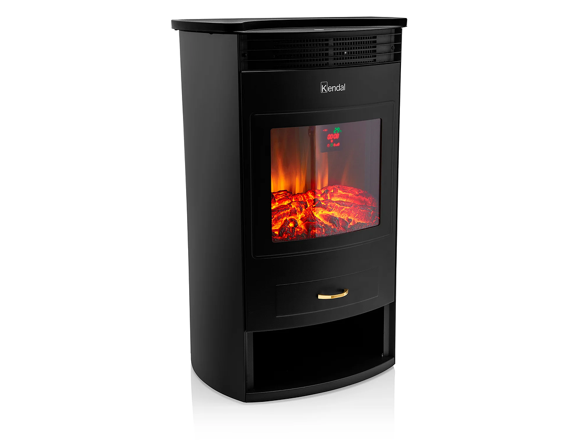 ESTUFA CHIMENEA ELÉCTRICA KENDAL KCE-2120L 1