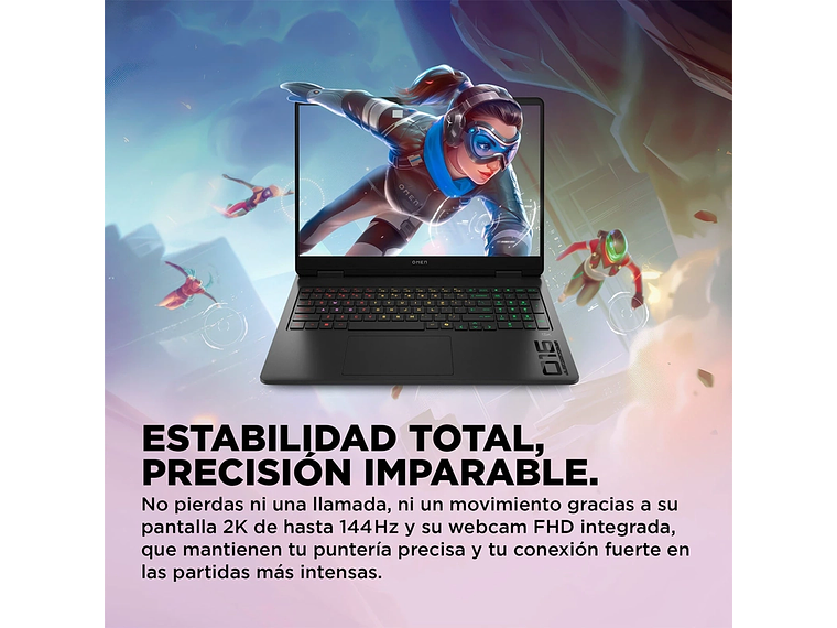 NOTEBOOK GAMER HP OMEN 16-AM0018LA INTEL CORE I7 16GB RAM 1TB SSD NVIDIA RTX 5060 16.2” 8