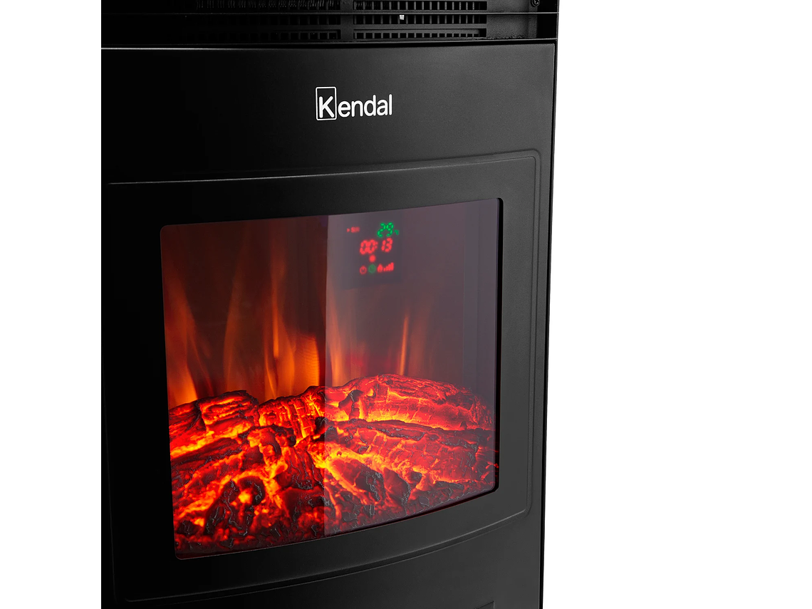 ESTUFA CHIMENEA ELÉCTRICA KENDAL KCE-2120L 2