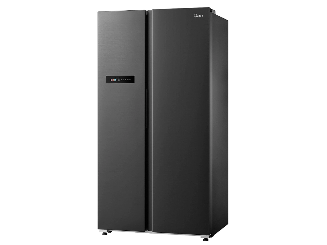 REFRIGERADOR SIDE BY SIDE MIDEA MDRS791FGEDX 592L NO FROST NEGRO 1