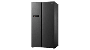 REFRIGERADOR SIDE BY SIDE MIDEA MDRS791FGEDX 592L NO FROST NEGRO