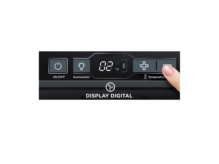 COOLER CERVECERO NEGRO 96 LT. HS-125WEN 4