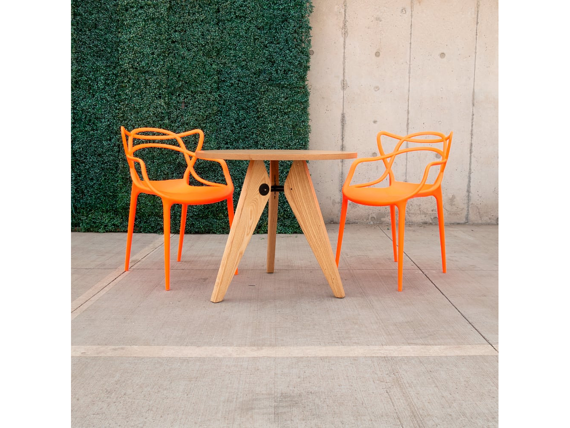 MESA REMATIME OTELO 120 CM NATURAL 6