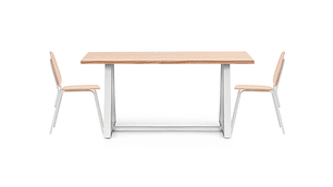 MESA DE COMEDOR MEDULAR PABLO NATURAL