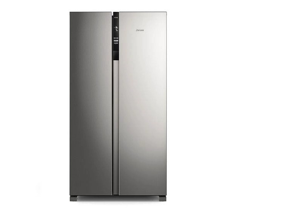 REFRIGERADOR SIDE BY SIDE FENSA SFX440 436L NO FROST ACERO 1