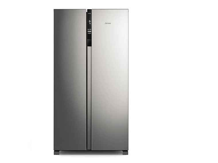 REFRIGERADOR SIDE BY SIDE FENSA SFX440 436L NO FROST ACERO 1