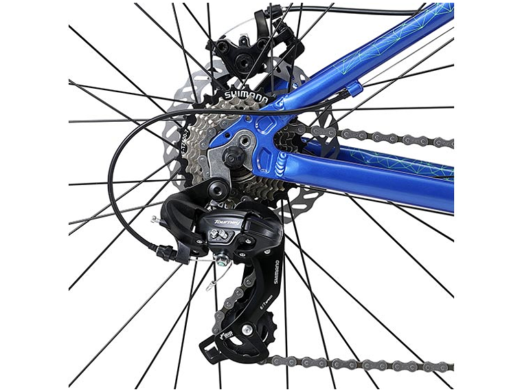 BICICLETA MTB OXFORD MERAK 1 ARO 29 AZUL/BLANCO 7