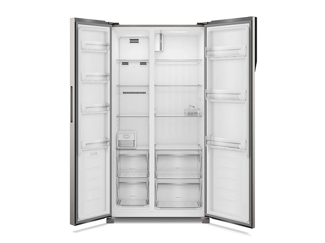 REFRIGERADOR SIDE BY SIDE FENSA SFX440 436L NO FROST ACERO 4