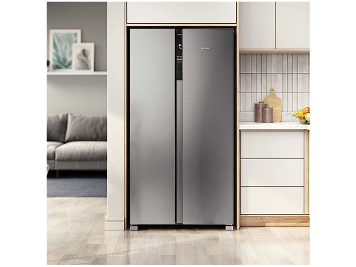 REFRIGERADOR SIDE BY SIDE FENSA SFX440 436L NO FROST ACERO 5