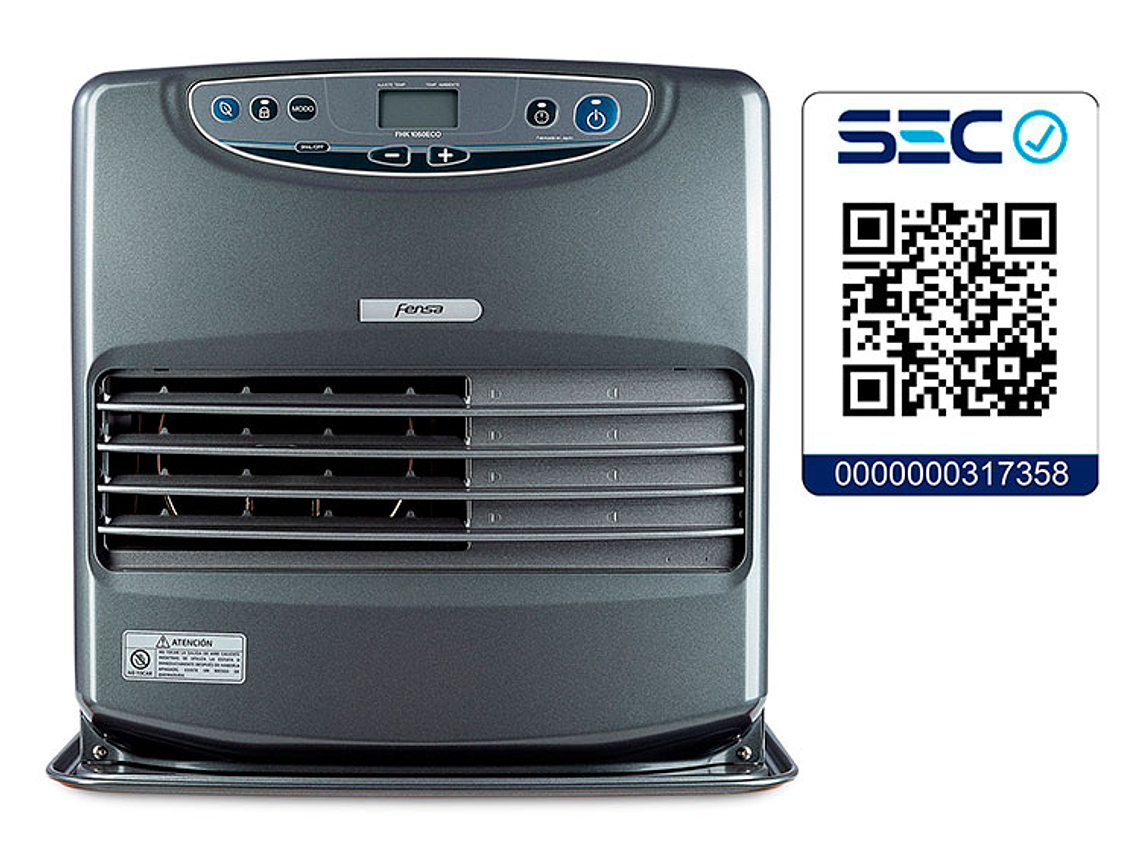 ESTUFA FENSA FAN HEATER FHK 1050 ECO 6