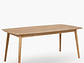 MESA DE COMEDOR FORM DESIGN NAGANO 150 MADERA - Miniatura 2