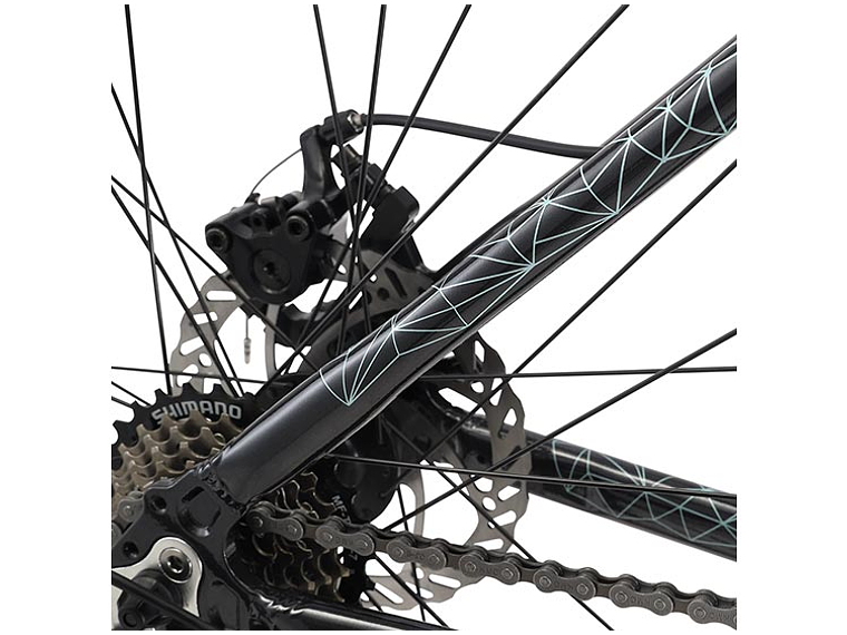 BICICLETA MTB OXFORD VENUS 1 ARO 29 NEGRO/CORAL 6