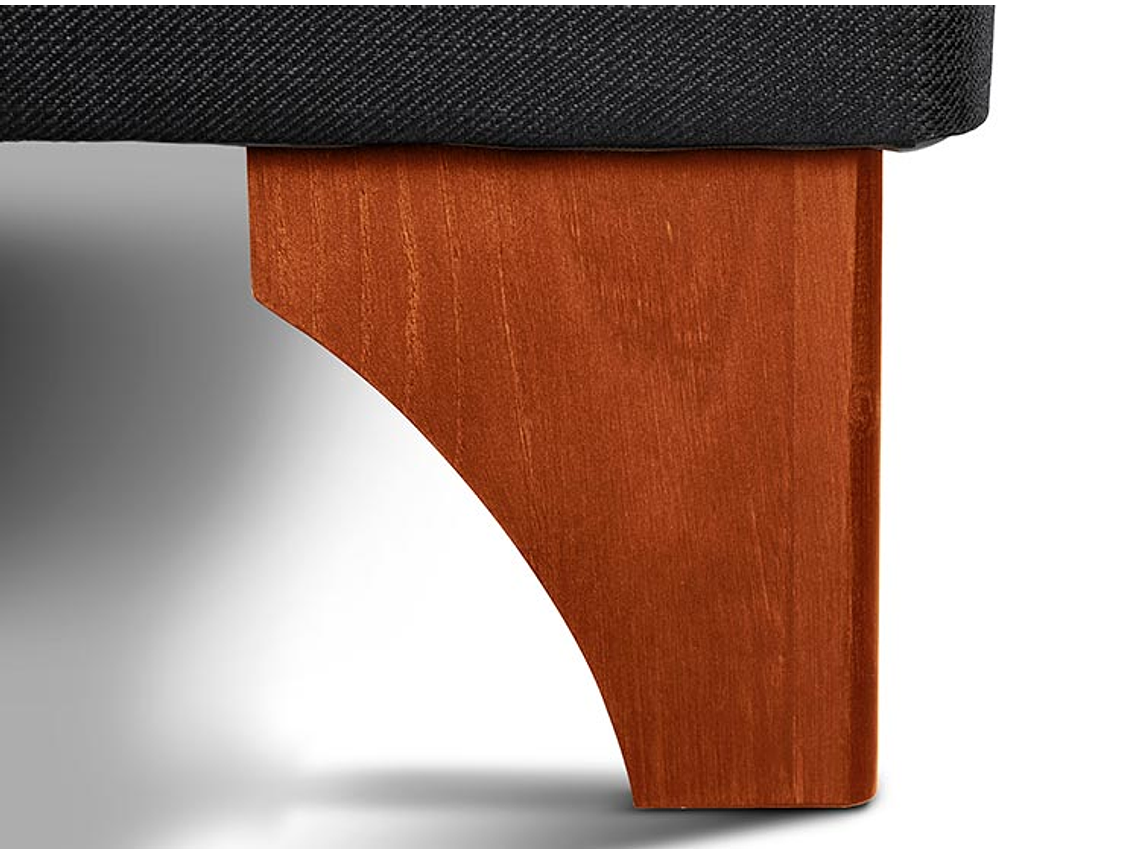 BOX SPRING ROSEN TEMPO 1.5 PL + SET VENETO + ALMOHADA 7