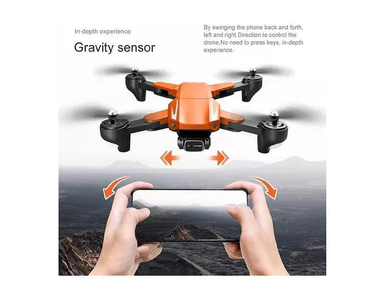 DRON PLEGABLE CON CÁMARA Y RETORNO AUTOMÁTICO 4K 6