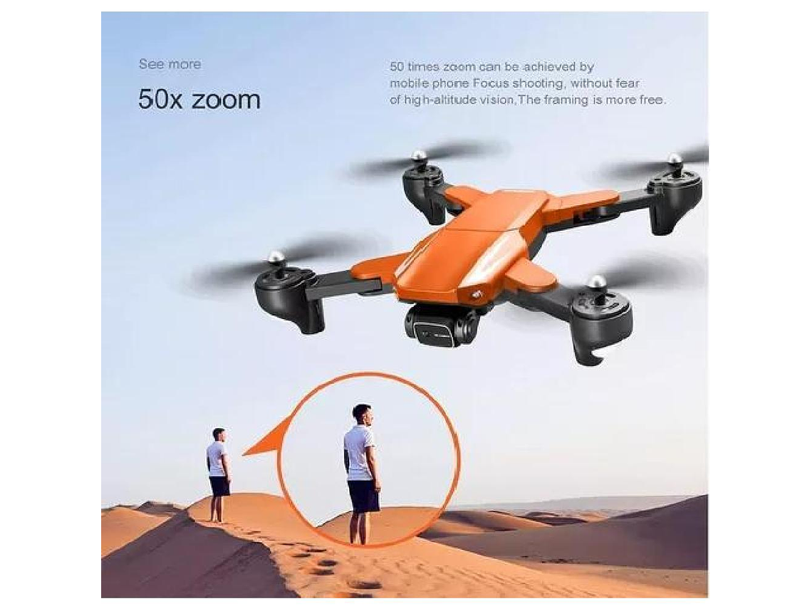 DRON PLEGABLE CON CÁMARA Y RETORNO AUTOMÁTICO 4K 7