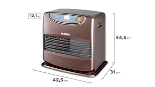 ESTUFA MADEMSA PARAFINA LÁSER 9 LT FAN HEATER MFHK 590 PLUS