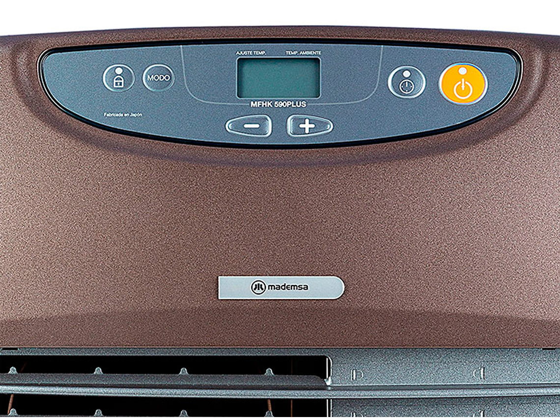 ESTUFA MADEMSA PARAFINA LÁSER 9 LT FAN HEATER MFHK 590 PLUS 4