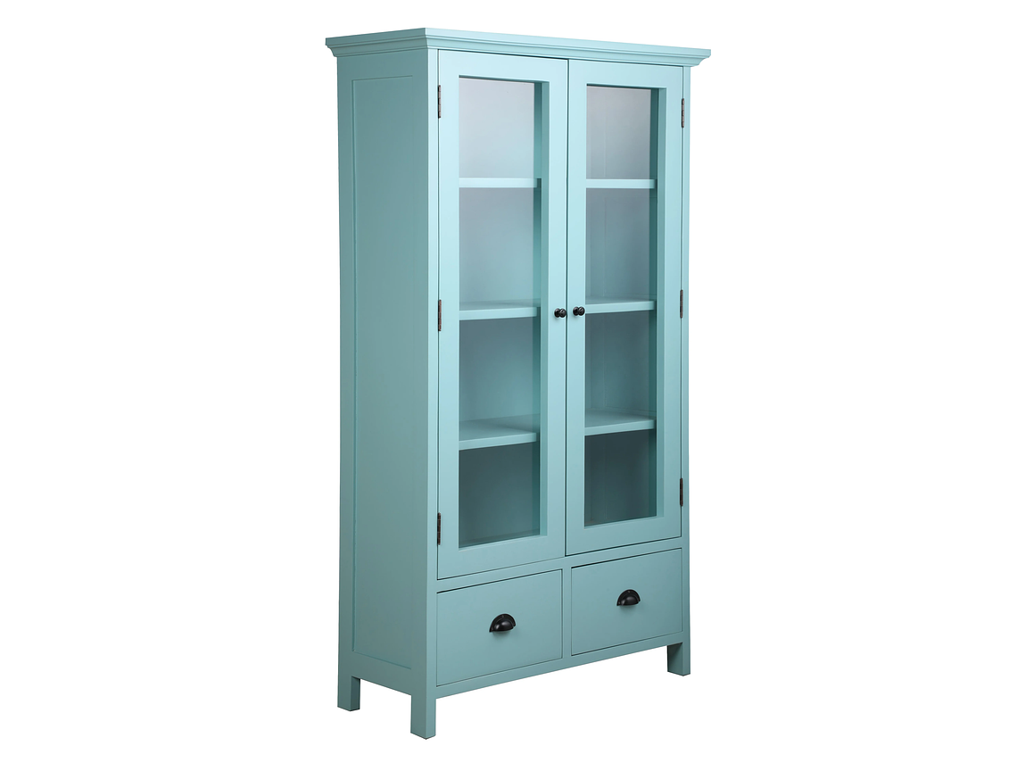VITRINA MUEBLES NATIVA TURQUESA LINDEROS 3