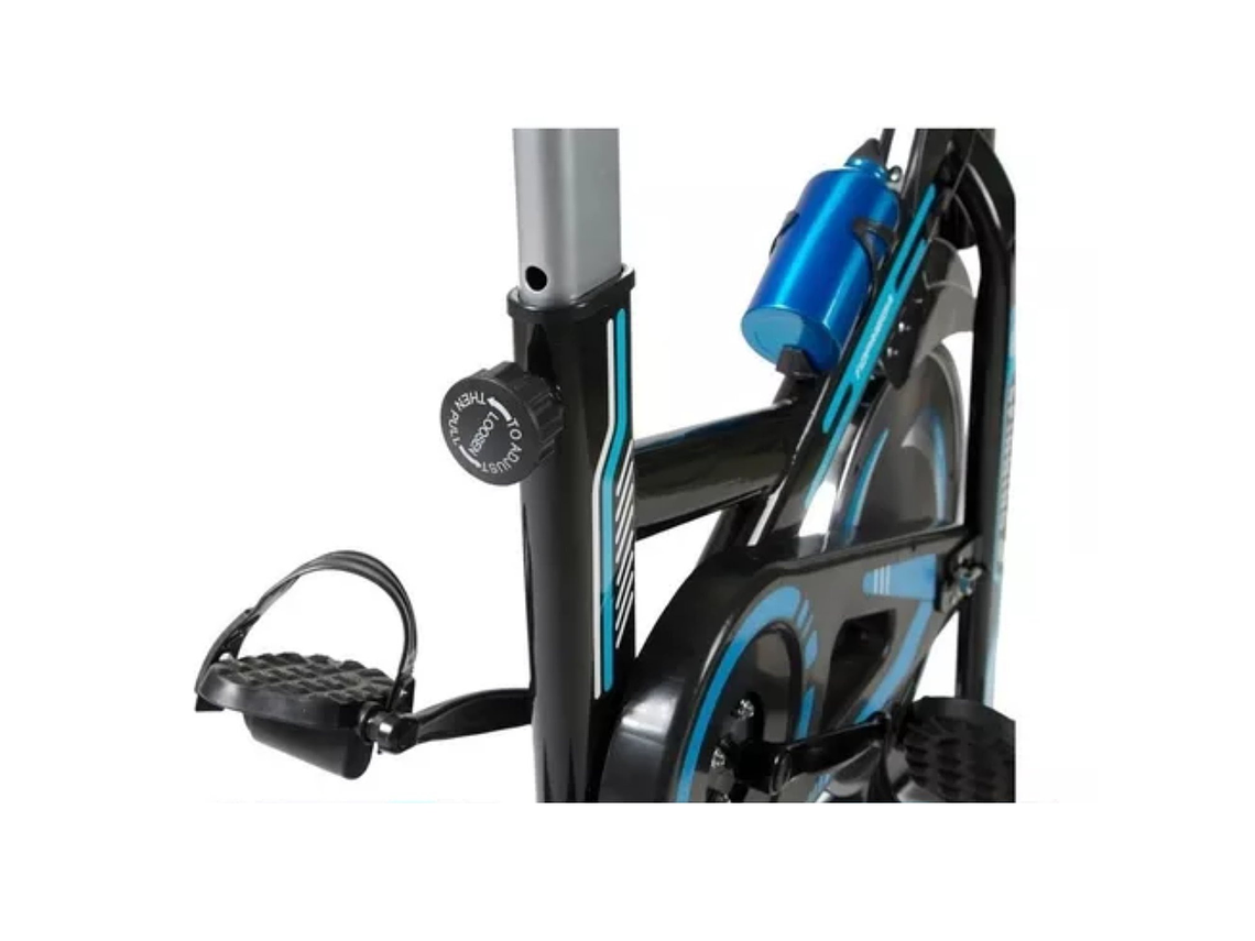 BICICLETA ESTÁTICA IMPORTCLICK DEP.106 SPINNING PROFESIONAL AZUL 7