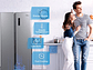 REFRIGERADOR SIDE BY SIDE MIDEA MDRS710FGE50IN 555L NO FROST GRIS - Miniatura 7