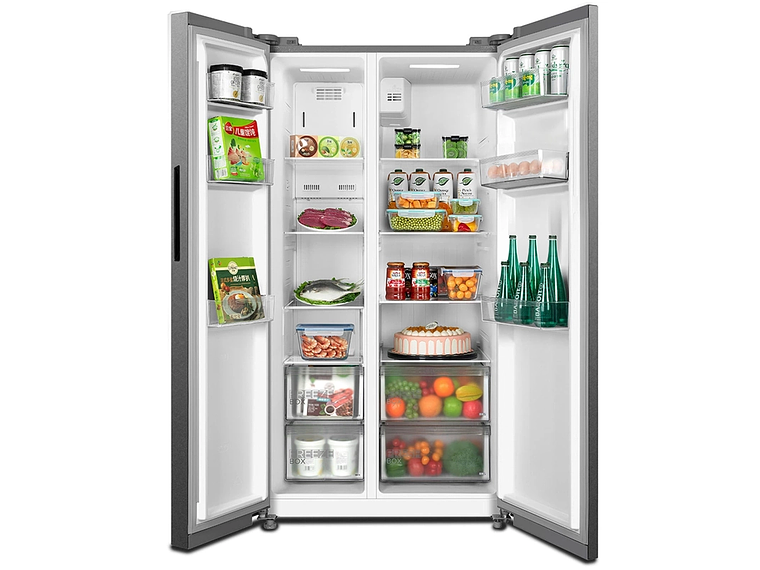 REFRIGERADOR SIDE BY SIDE MIDEA MDRS710FGE50IN 555L NO FROST GRIS 8