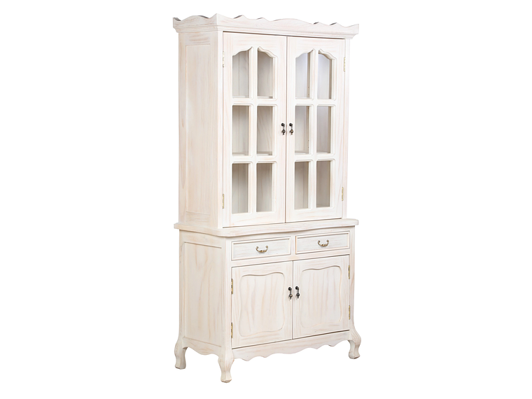 VITRINA MUEBLES NATIVA BLANCO INVIERNO NORMANDO 1