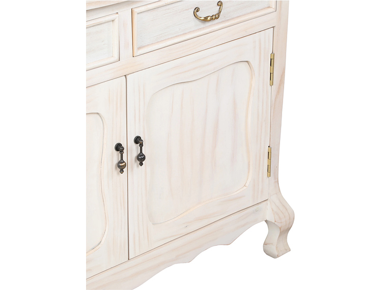 VITRINA MUEBLES NATIVA BLANCO INVIERNO NORMANDO 3