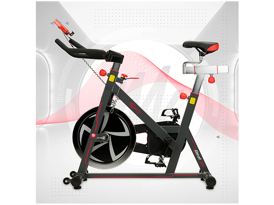 BICICLETA ESTÁTICA MUVO BY OXFORD BEAT 36 120 KG 4