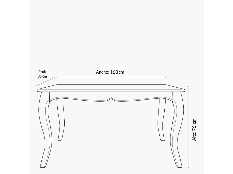MESA COMEDOR FORM DESIGN OLMO NATURAL 160 MADERA 2