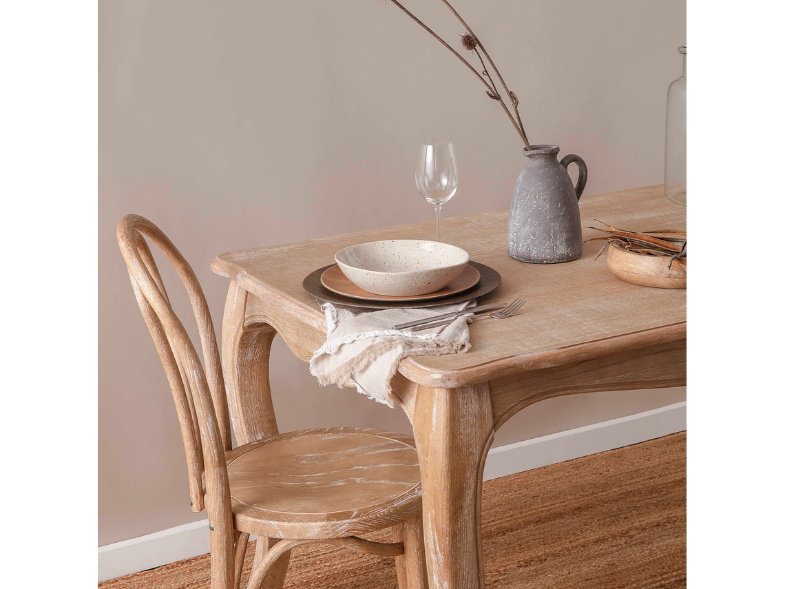 MESA COMEDOR FORM DESIGN OLMO NATURAL 160 MADERA 5