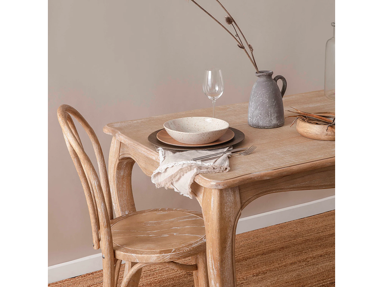 MESA COMEDOR FORM DESIGN OLMO NATURAL 160 MADERA 5