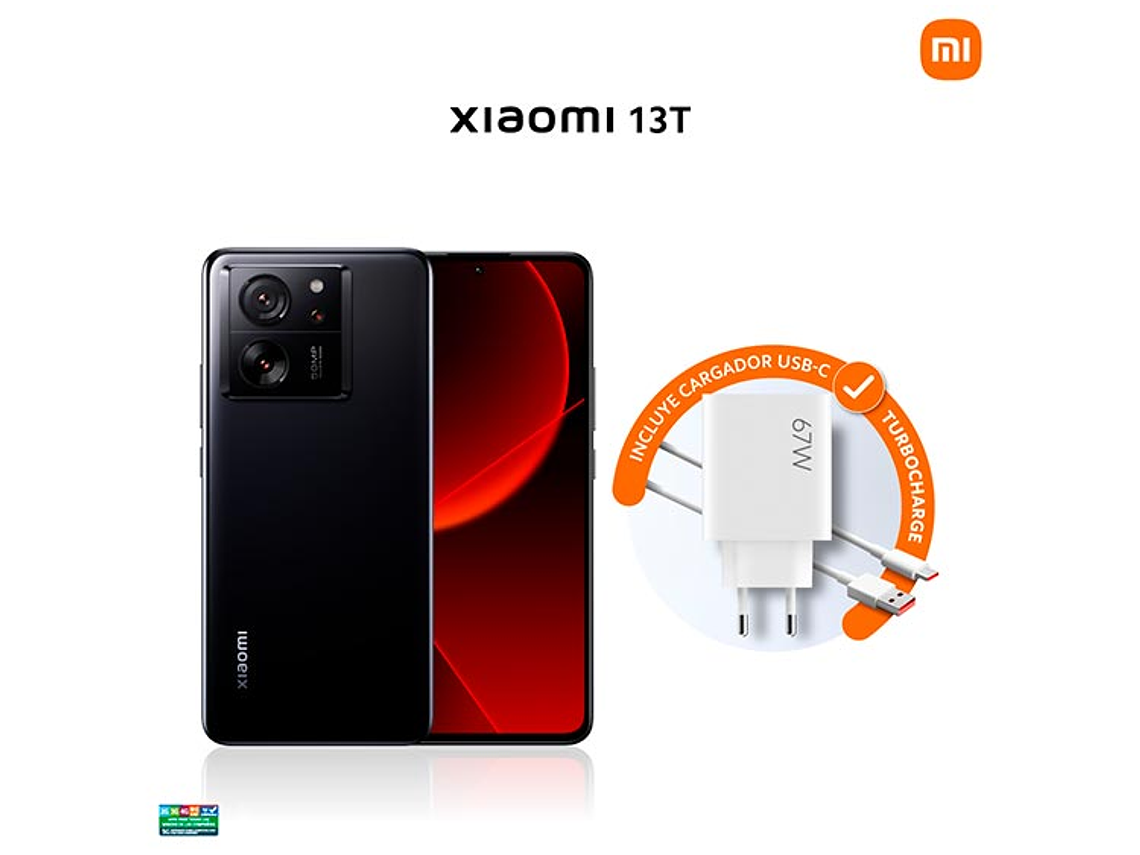 CELULAR XIAOMI 13T 5G 256 GB 12 GB RAM 20MP 6.6