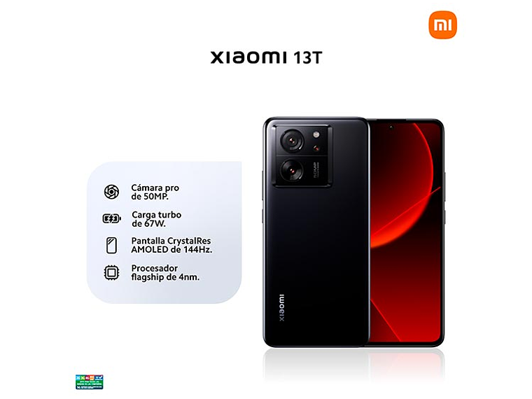CELULAR XIAOMI 13T 5G 256 GB 12 GB RAM 20MP 6.6